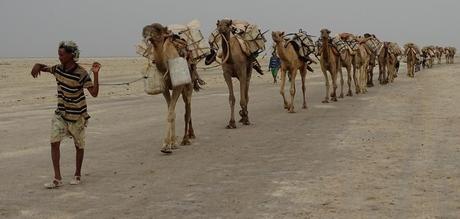 El Desierto de Danakil, un oasis de color en Etiopía
