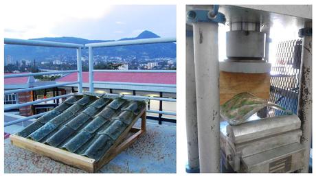 Botellas plásticas PET (Polietileno de tereftalato), una alternativa sustentable en la construcción Tejas PET