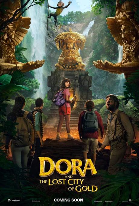 Afiches y adelanto de Dora y la Ciudad Perdida