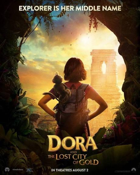 Afiches y adelanto de Dora y la Ciudad Perdida