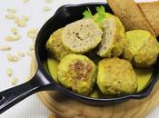 Albóndigas salsa piñones olla