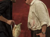 Rojo, john logan.- dirigida interpretada juan echanove ricardo gómez teatro salón cervantes alcalá henares (madrid): camino transformación rojo negro