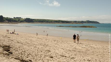 Carretera costera Saint-Malo Le Cote viaje Bretaña