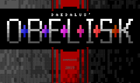 Prueba Daedalus' Obelisk, un nuevo juego realizado en ZZT para MS-DOS