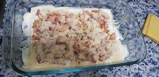 LASAÑA A LA CARBONARA.AL ESTILO DE LOLI