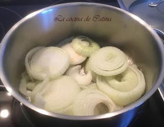 Merluza con aceitunas Merluza con aceitunas