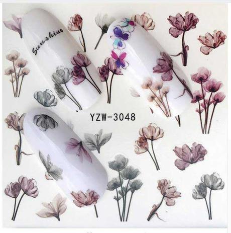 Cómo colocar calcomanías al agua en las uñas | TRUCOS water decals