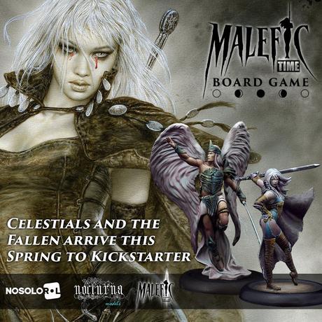 Kickstarter de Malefic Time: Board Game en primavera