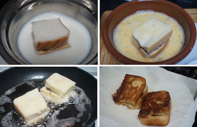 Torrijas con chocolate