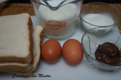 Torrijas con chocolate