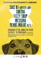 Fiesta 27 Ladridos en 16 Toneladas