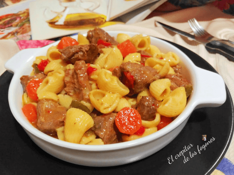 GRATÉN DE PASTA CON BONITO Y TOMATE