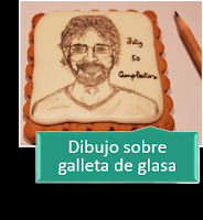 COMO DIBUJAR SOBRE UNA GALLETA DE GLASA