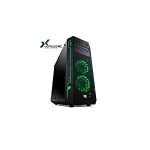 Versus PC Prime Z105 - Ordenador Gaming (procesador Intel Core i7 8ª Generación, 16 GB de Memoria RAM y Gráfica Nvidia Geforce GTX 1080, chasis Negro, iluminación LED RGB, 16.8 Millones de Colores)