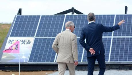 Imágenes de sus Altezas Reales en visita a Cuba