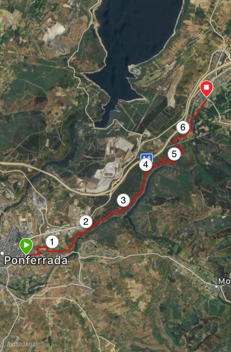 Senda de los Canteros. De Ponferrada a San Miguel de las Dueñas por la ribera del Boeza