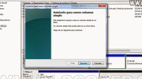 particionar un disco externo en windows 7