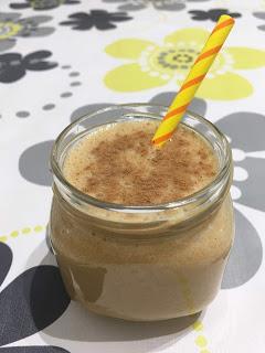 Batido de plátano y café