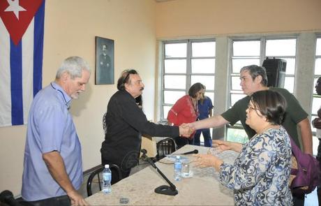 Ignacio Ramonet con periodistas cubanos Ignacio Ramonet con periodistas cubanos