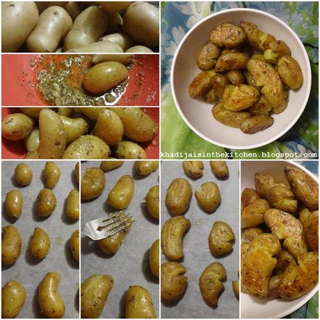 POMMES DE TERRE À L’AIL AU FOUR / GARLIC BAKED POTATOES / PATATAS EN EL HORNO CON AJO / بطاطس بالثوم في الفرن