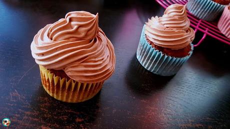 Cupcake de café y vainilla Cupcake de café y vainilla