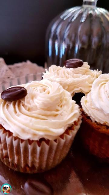 Cupcake de café y vainilla Cupcake de café y vainilla