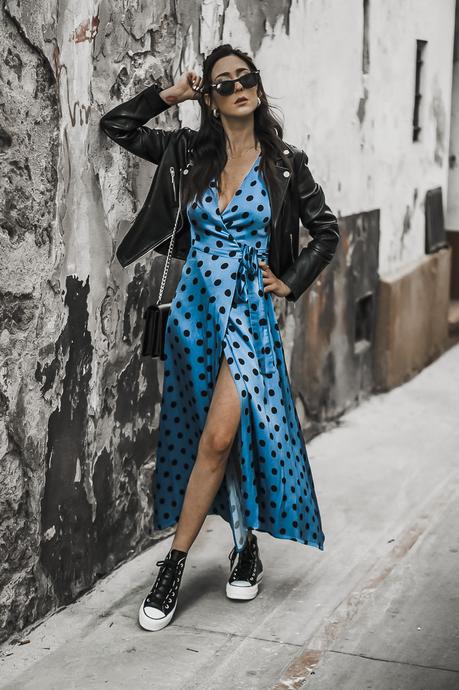 POLKA DOTS MAXI DRESS - El vestido mas top de esta primavera