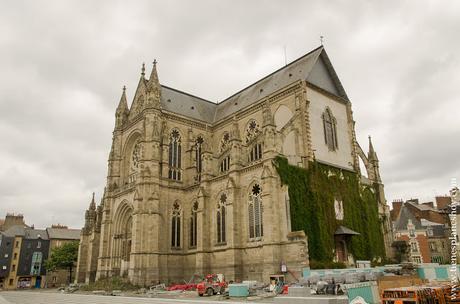 Rennes que ver catedral viaje coche Bretaña Francia 