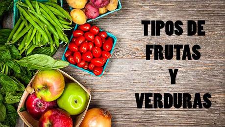 clasificación de frutas y verduras