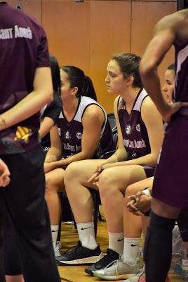 Galería de emociones del Bàsquet Femení Sant Adrià-Ensino