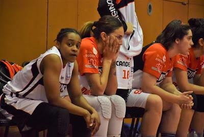 Galería de emociones del Bàsquet Femení Sant Adrià-Ensino