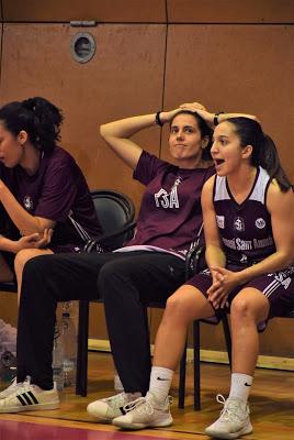 Galería de emociones del Bàsquet Femení Sant Adrià-Ensino