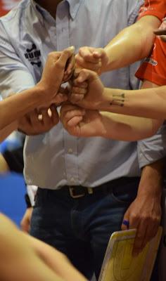 Galería de emociones del Bàsquet Femení Sant Adrià-Ensino