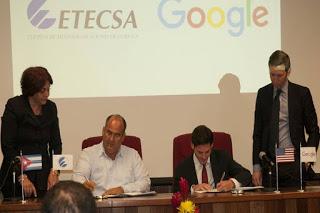 A pesar del bloqueo, Google en Cuba