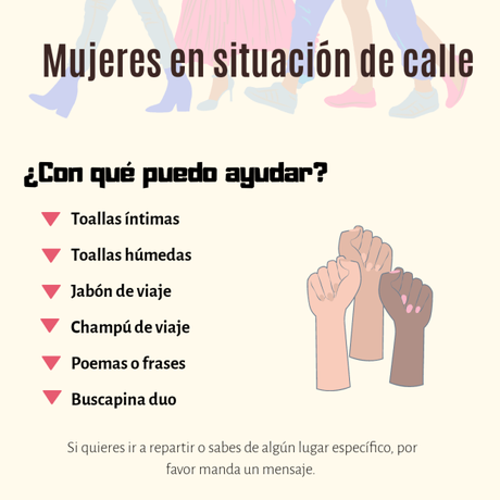 Invitan a campaña para apoyar a mujeres en situación de calle
