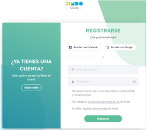 ¿Qué debes hacer para diseñar webs geniales y crear una cuenta Jimdo?