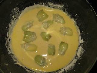 BUÑUELOS DE ALCACHOFA