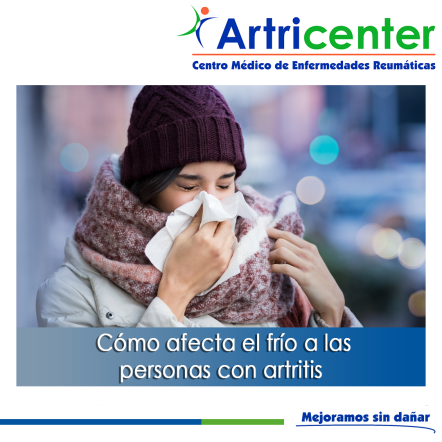 Artricenter: Cómo afecta el frío a las personas con artritis