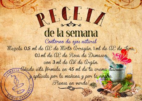 Receta: Contorno de ojos natural