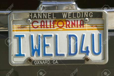 Plaque Immatriculation Personnalisée Peinture Que Vraiment Chic