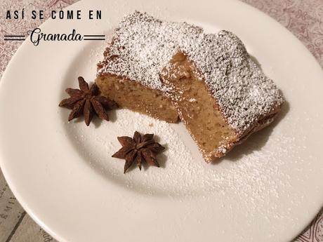 Bizcocho esponja de naranja