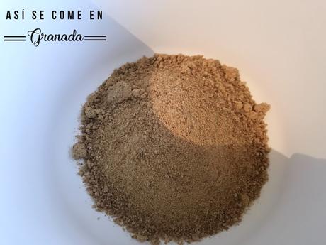 Bizcocho esponja de naranja