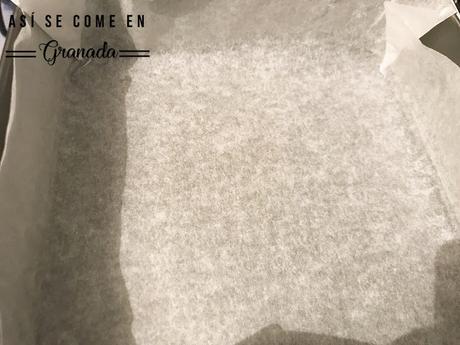 Bizcocho esponja de naranja