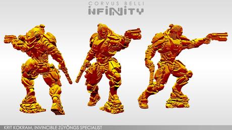 Mas miniaturas de Infinity desde Adepticon 2019