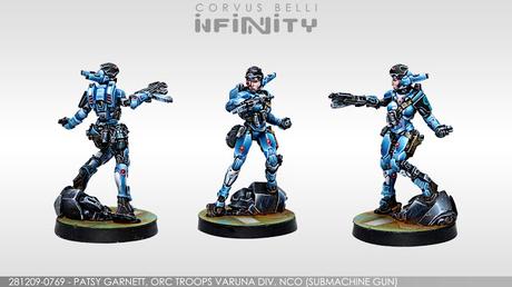 Mas miniaturas de Infinity desde Adepticon 2019