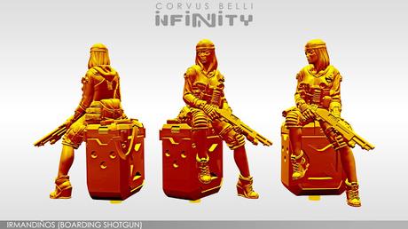 Mas miniaturas de Infinity desde Adepticon 2019