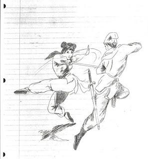 Cuando Bruce Lee dibujaba.