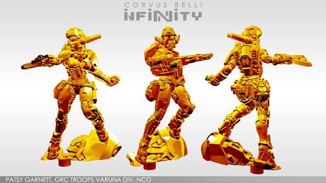 Mas miniaturas de Infinity desde Adepticon 2019