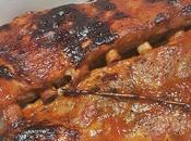 Costilla cerdo confitada salsa tipo barbacoa