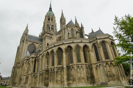 Catedral Bayeux viaje Normandia lugares de interés  Francia